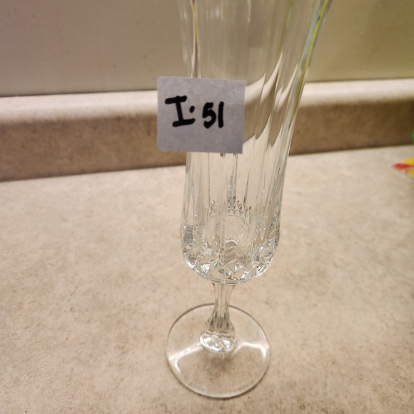 St. George Crystal USA Champagne Flutes Excellent Condition - Picture 6 of 6